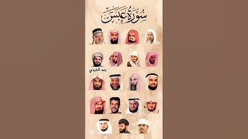 سورة عبس بصوت القارئ رعد الكردي ، ماهر المعيقلي ، إسلام صبحي ، عبد الرحمن السديس ، ياسر الدوسري.
