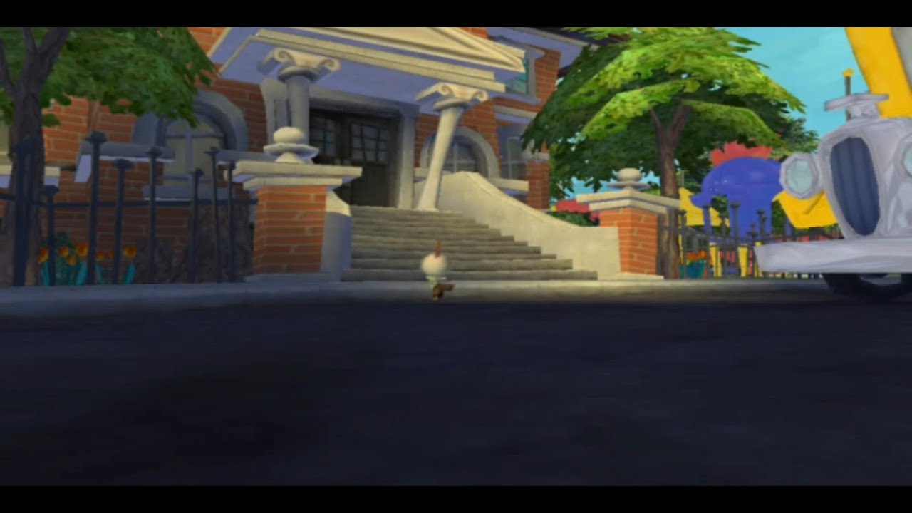 Chicken Little Game Part 1 Getting To School No Commentary
