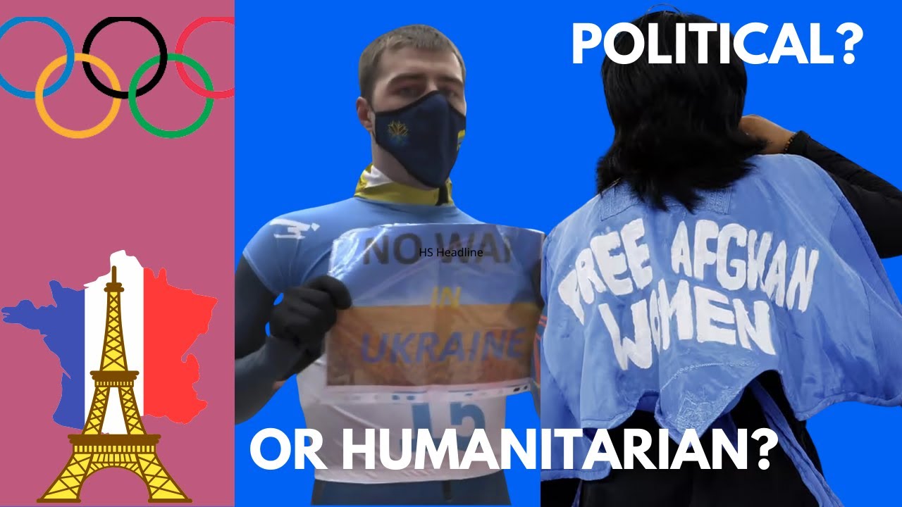 Political? Or Humanitarian? A female athlete is disqualified from the Paris Olympics.