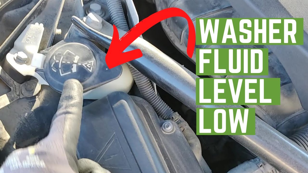 How to add/refill windshield washer fluid (BMW X5, similar for