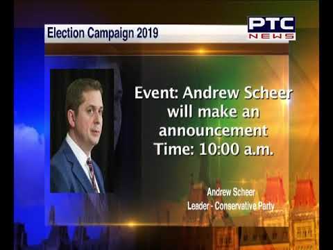 Itinerary Andrew Scheer