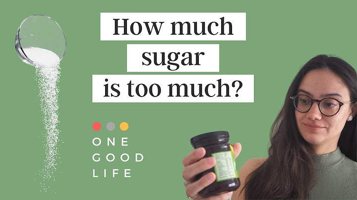 How many grams of sugar are recommended per day