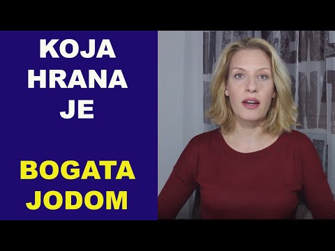 Koja hrana je bogata jodom/#3/dr Bojana Mandić