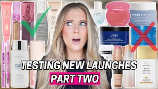 I Tried All The New Beauty Launches & Viral Products So You Don't Have To... Part 2!