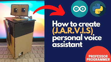 J.A.R.V.I.S Tutorial Using Arduino x Python | D.I.Y