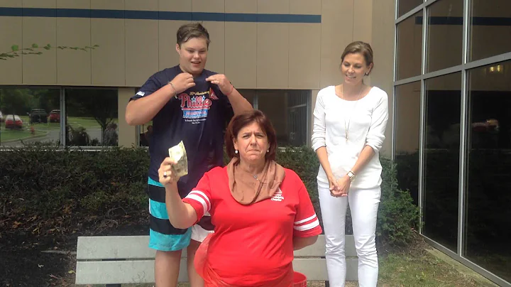 Joan Borowsky does the ALS Ice Bucket Challenge