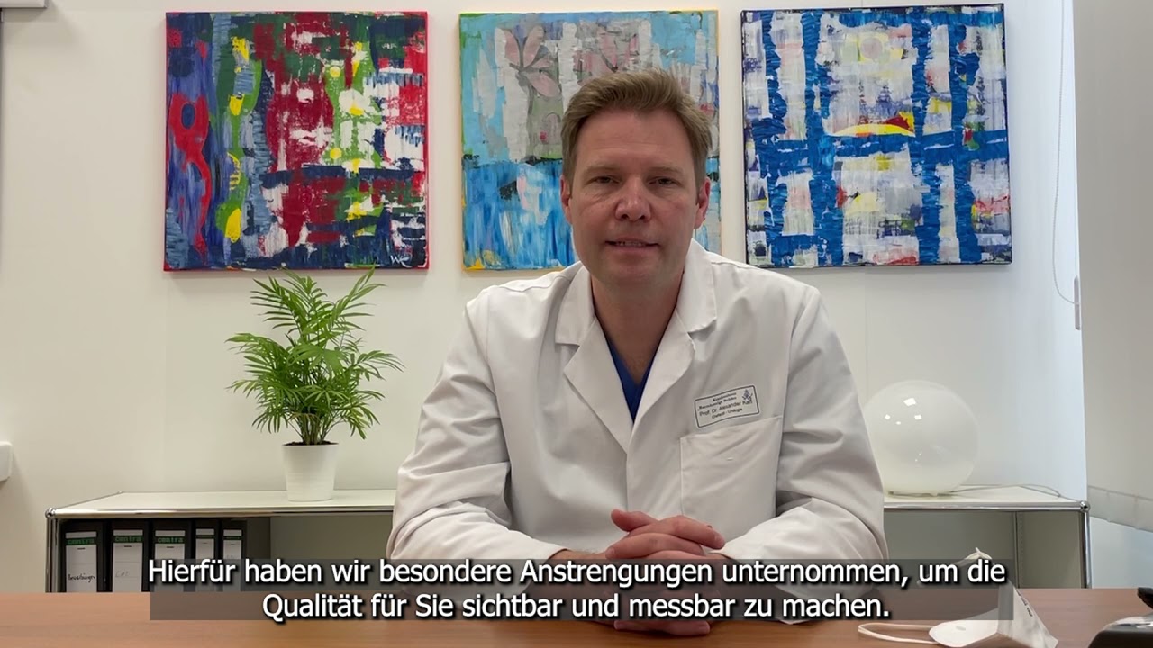 Prof. Dr. Alexander Karl, Chefarzt der Klinik für Urologie