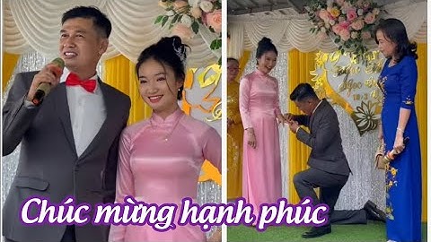 Đám cưới Tiết Cương : Mẹ ruột vắng mặt do tuổi cao sức yếu, đường sá xa xôi...