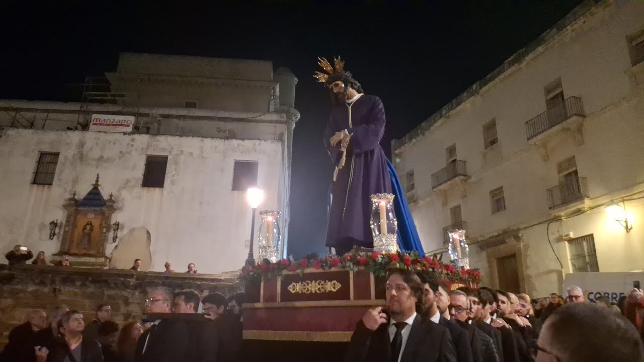 Traslado de los Titulares de la Hermandad de la Sanidad a Santiago.