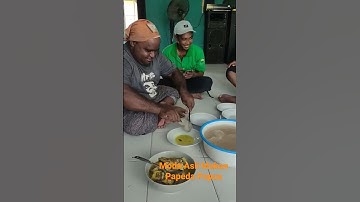 Thumbnail of mode asli makan Papeda Papua