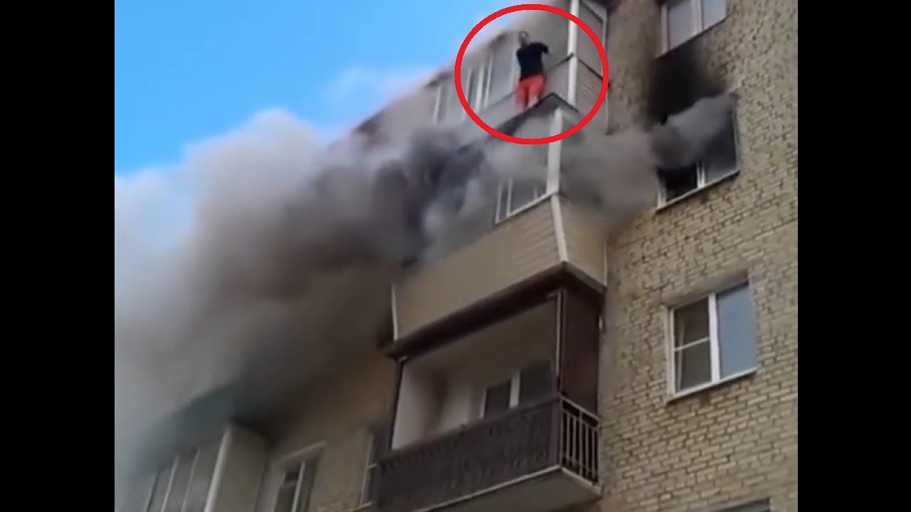DAD THROWS KIDS OFF BALCONY TO SAVE THEM!!! REACTION VIDEO - YouTube