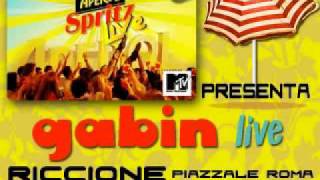 Gabin Aperol Spritz Live By Mtv Riccione 4 Settembre 2010