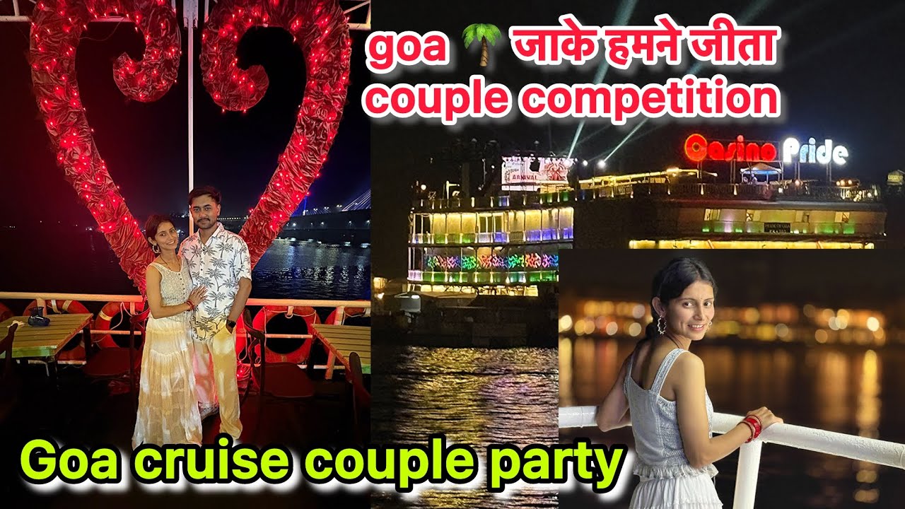 Goa night life dinner cruise party 👫😍… #princessacruise 