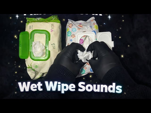 Wipe Texture Sounds for Relaxation | ASMR