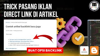 Download lagu Cara Pasang Iklan Direct Link Di Artikel Blogspot