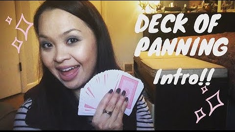 Deck of Panning Project Pan 2022 Intro!! (Yes I’m late!) #deckofpanning