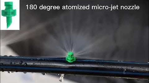 Water Spray Misting Nozzle Mini Sprinkler Sprayer Drip Irrigation for Plants