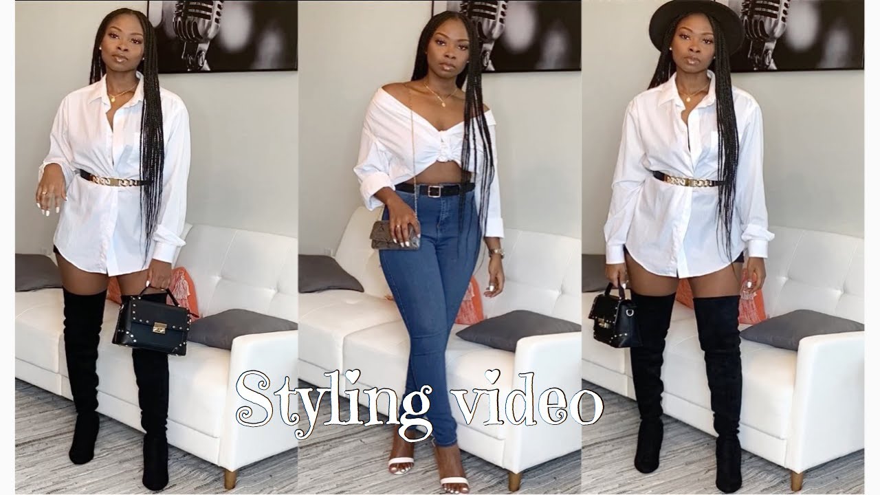 How to Style Classic White Button Down - Jadore-Fashion