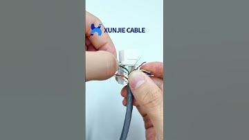 How to Connect CAT6 Cable to a Non Shielded RJ45 Connector #diy #cable #cabling #electric