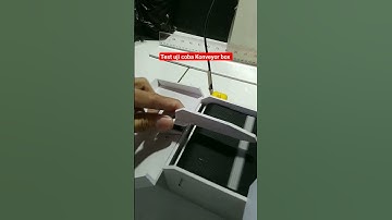 belt sekat - sekat untuk konveyor mini 1 servo #conveyor #electronics #arduinoproject