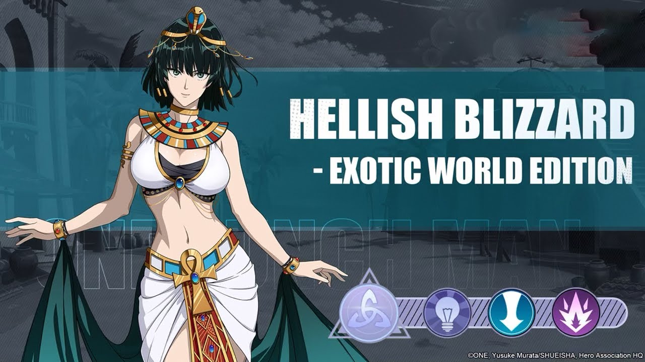 迷い翔ける極上の戦士様 Exotic Hellish Blizzard Update!!! - One Punch Man Road to Hero 2.0