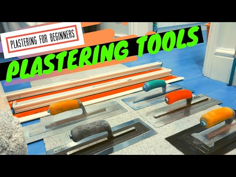 Video: Tools for plaster: types and their purpose