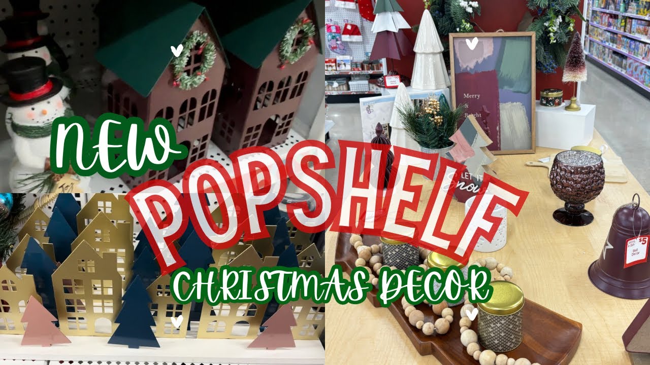 POPSHELF CHRISTMAS DECOR 2023❤️🎄 SHOP WITH ME! 