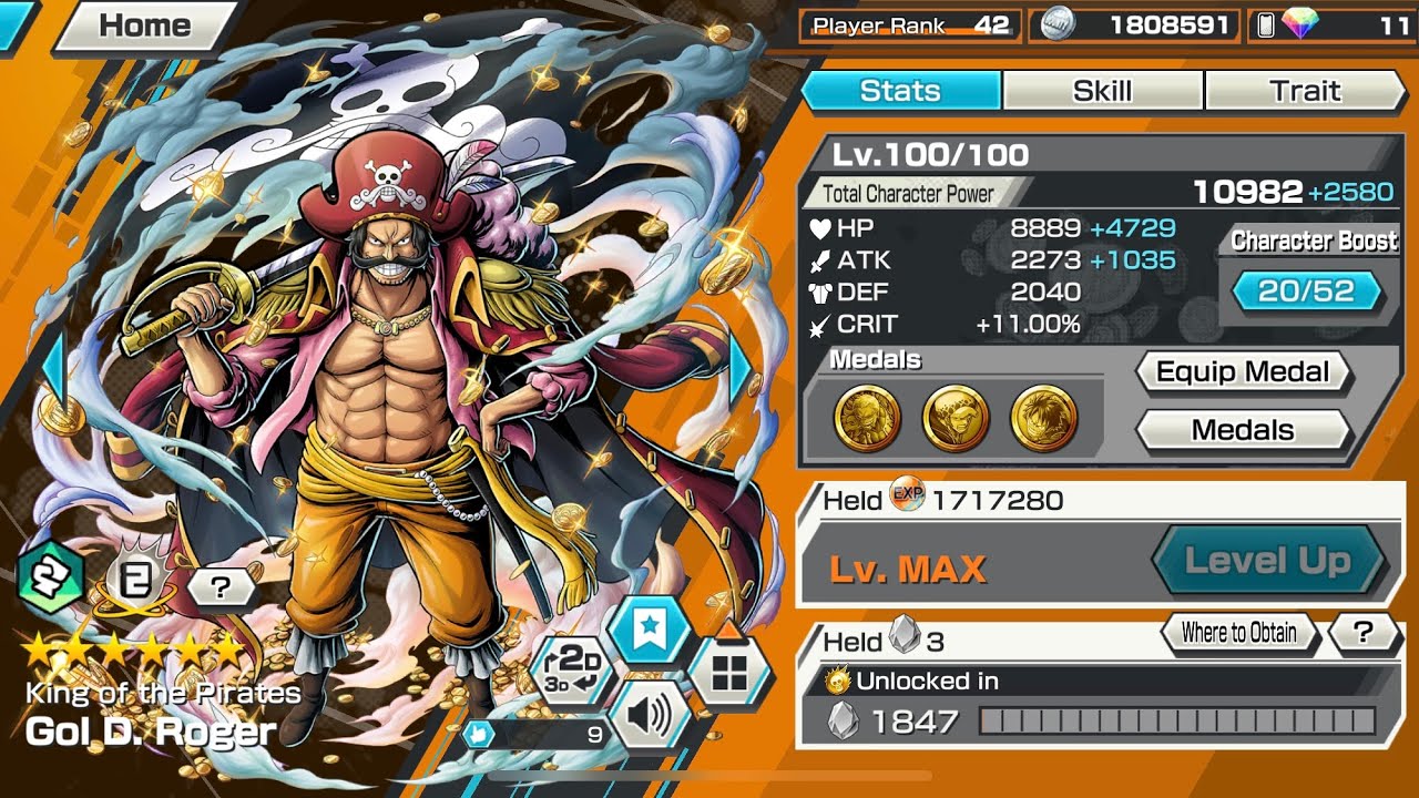 One piece bounty rush (Gol D. Roger)