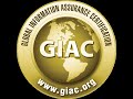 SANS Institute - GIAC Certifications