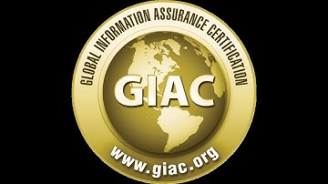 SANS Institute - GIAC Certifications