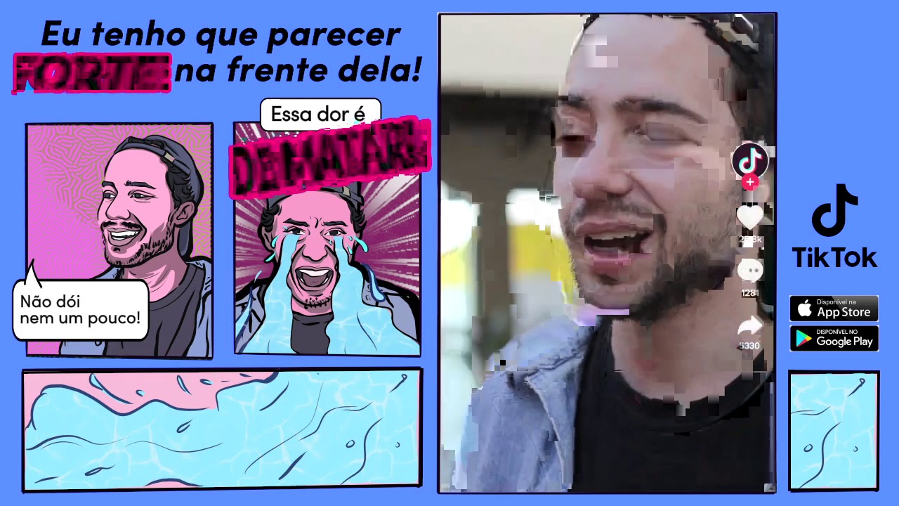 Eu tenho que parecer forte para ela - Essa dor ta de matar!