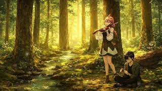 2 Hours Soft Violin & Nature Sounds 🌿 | Calm Focus Study Music screenshot 5