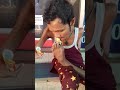 See handicapped men how eating a vimal gutkha