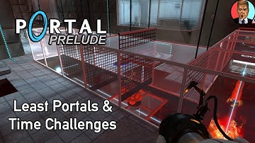 Least Portals & ""speedruns"" | Portal: Prelude, Part 4