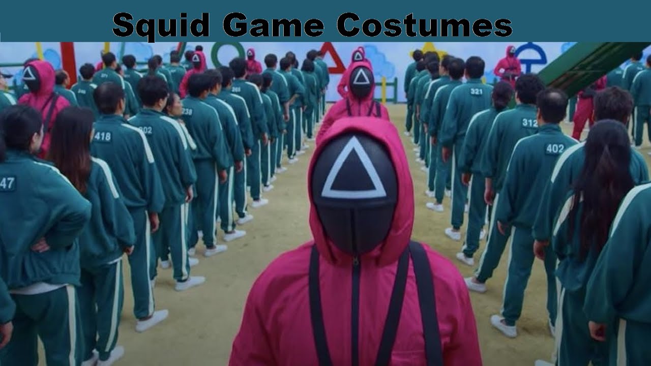 Squid Game costumes: Where to buy a red guard suit or green player getup -  YouTube