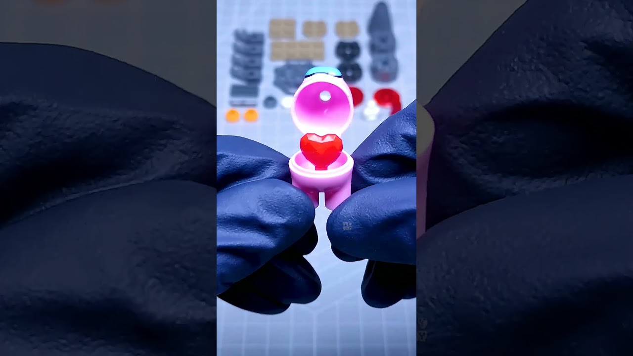 ⚠️ Cheap LEGO Fake! How I Make Unofficial LEGO Among Us Minifigs? MG Block Speed Build ЛЕГО 레고 レゴ 乐高