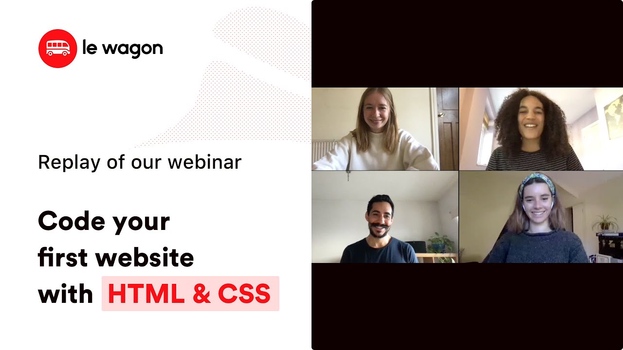 Learn HTML and CSS to code and design your first website - YouTube