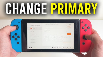 How To Change Primary Nintendo Switch Console - Full Guide