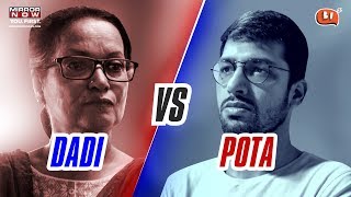 Dadi Vs Pota - Rapbaazi | Ft. Himani Shivpuri | Election Special | Being Indian