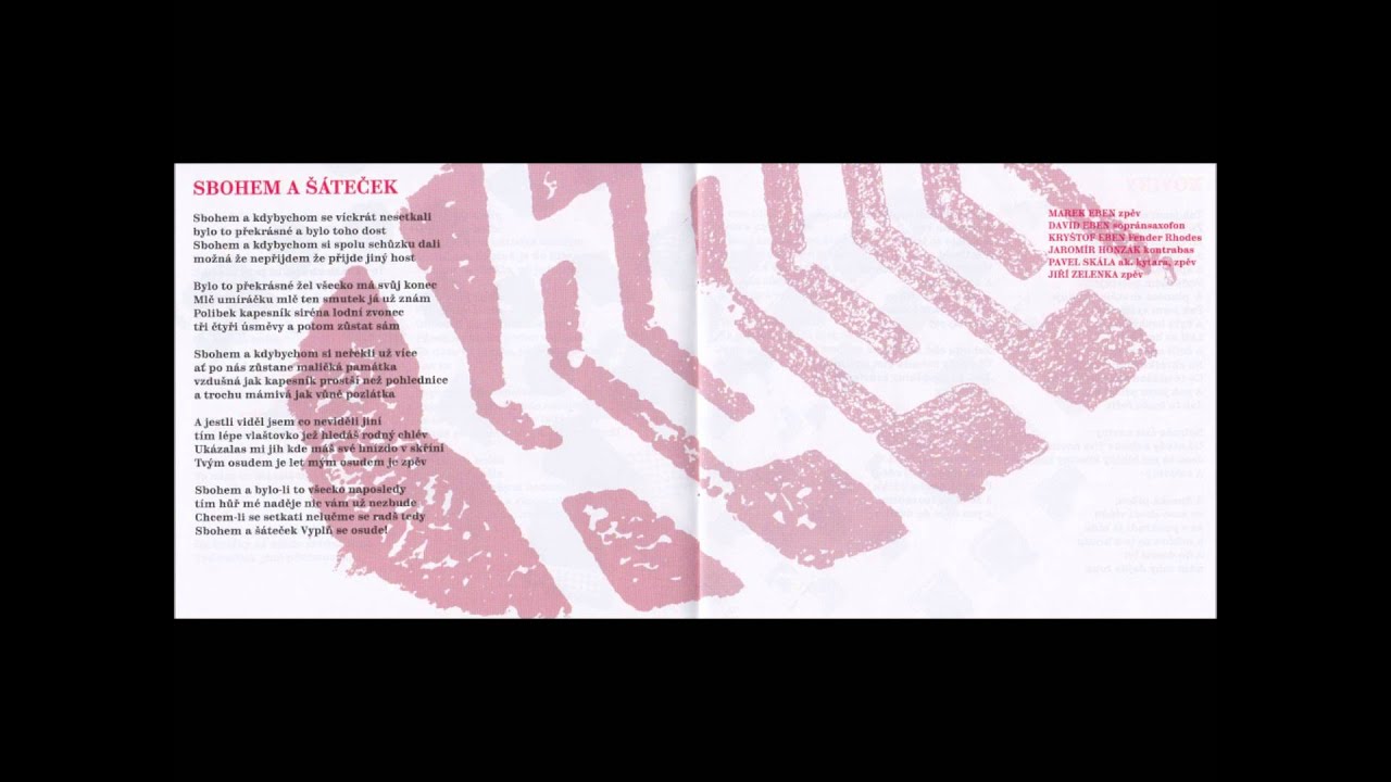 05. Bratři Ebenové - Sbohem a šáteček accords