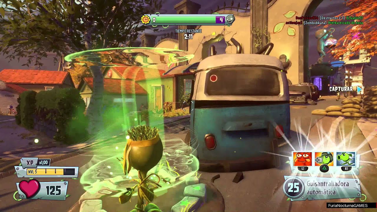 Plantas vs Zombies Garden Warfare 2 guisante comando zomburbia asalto ...