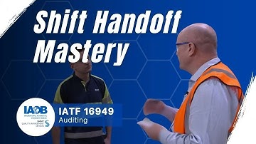 Auditing Shift Communication and Handover