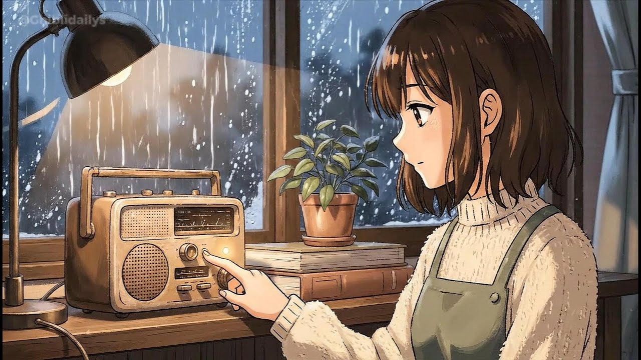 A Rainy Weekend Night I Spend Alone | Cozy Cooking Animation | Ghibli-Style Relaxing Video