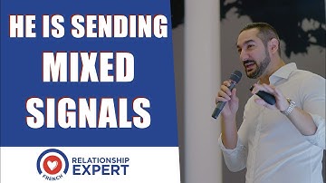 He is sending mixed signals: DO THIS!