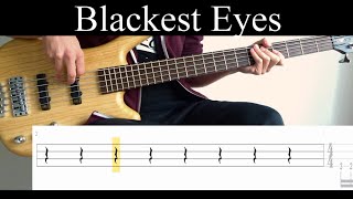 Blackest Eyes (Porcupine Tree) - Bass Cover (With Tabs) by Leo Düzey