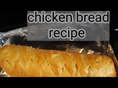 How to make chicken bread recipe!easy bread recipe by my kitchen.