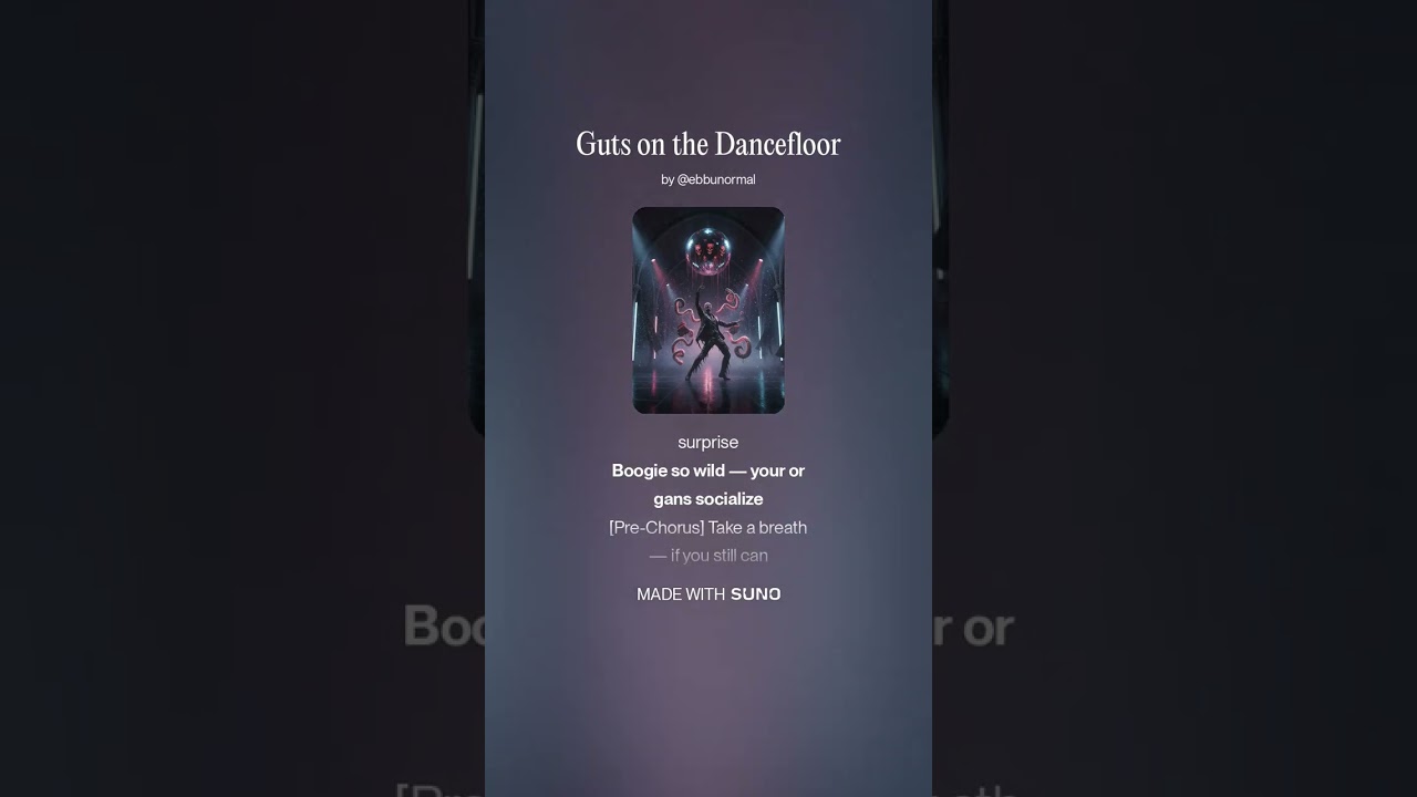 Guts on the Dancefloor 