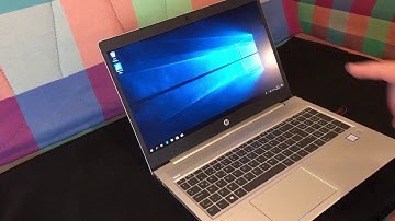 HP Probook Laptop,UEFI Windows-10 installation from USB Flash Memory