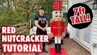 GIANT NUTCRACKER TUTORIAL - DIY