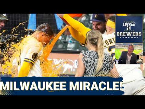 The Milwaukee Brewers PULL OFF Another "Milwaukee Miracle" —Joey Ortiz ELECTRIFIES the Night!!!!!!
